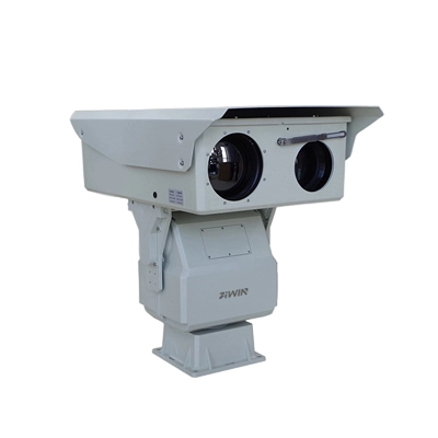 Câmera PTZ com sensor duplo de imagem térmica e visível HD