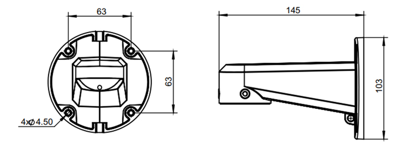 ZN-IRS2081R4E-ES câmera de velocidade de rede IR de 8MP 20x 4 polegadas