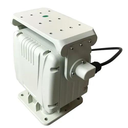 Posicionador de cabeça de inclinação para mini panela ao ar livre com velocidade variável de engrenagem sem-fim 10kg (20.05Ib) capacidade de carga