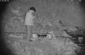 ZIWIN Câmera de Segurança de Longo Alcance Laser Visão Noturna